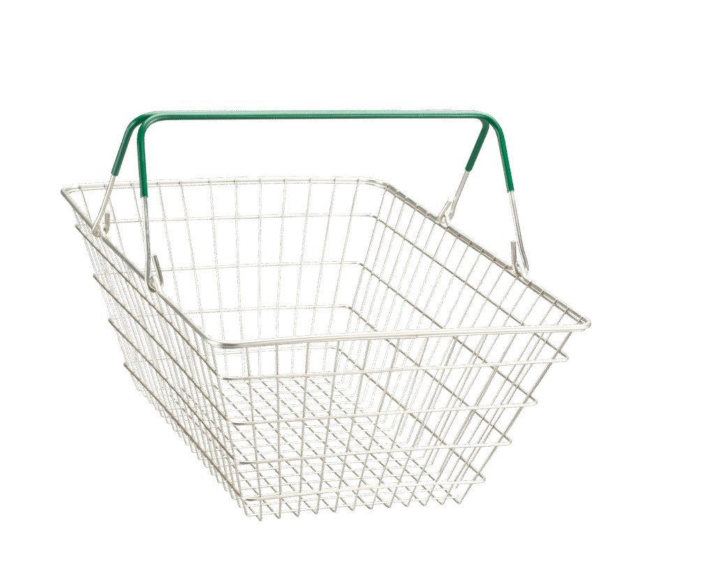 25 Litre Wire Supermarket Shopping Basket