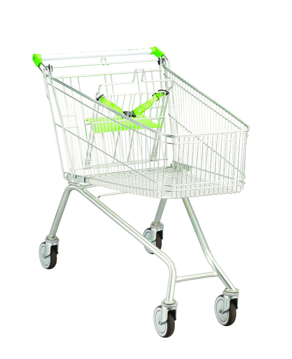 120 Litre Shopping Trolley with Single Toddler