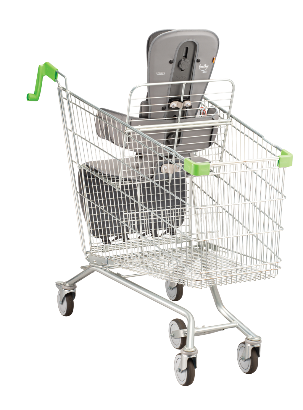 232 Litre Adaptive Child Seat Shopping Trolley